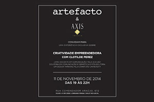 Criatividade Empreendedora  Palestras na Artefacto SP e Curitiba
